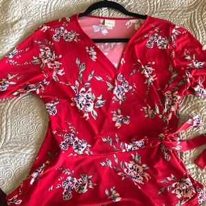 Stitch Fix Wrap Knit Top